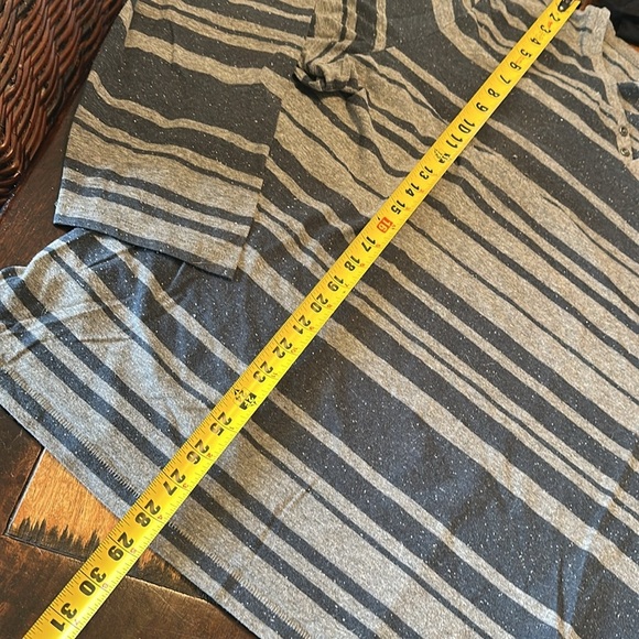 INC long sleeve men’s striped top EUC size 3XL - Picture 4 of 6